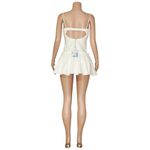 Majorelle Carly Cotton Poplin Mini Dress, White, XS Photo 10