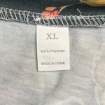 Source Unknown NWOT Floral Long Sleeve Top - Black Olive Red XL Photo 2