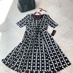 Robbie Bee Great Black & White Ladies Office Dress NWT SZ 12 Photo 9