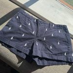 Ralph Lauren Sport Navy Pony Shorts Womens 6 Cotton Embroidered Preppy Photo 0
