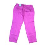 A New Day ‎ Size 17 R Pink Capri Pants Side Zip Skinny Ankle High Rise Fitted Hip Photo 7