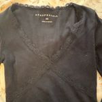 Aeropostale  Black Long Sleeve Top Photo 1