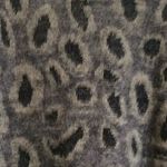 ZARA Gray Leopard animal print soft oversized sweater Women’s Size S Photo 2