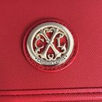 Christian LaCroix NWT CXL by  Karen Caviar Shoulder
Bag - Red Photo 4