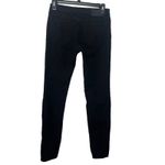 All Saints Mast Skinny Jeans Women’s Size 26 Croc Black Low Rise Stretch Denim Photo 4