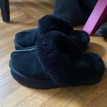 UGG  Black Disquette Slippers Platform Photo 0