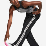 Nike  Pro Women's Tear Away Black and Gray Track Pants Photo 0
