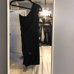 Soprano Navy blue one shoulder dress Photo 2