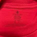 Volcom Stone Red Long Sleeve Cropped T Shirt These Are The Good Old Days” XS Photo 6