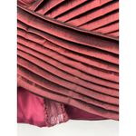 Tadashi Collection Formal Evening Blouse Ruby Red 3/4 Sleeve Size 6 New Photo 3