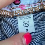 PINK - Victoria's Secret Y2K  Very Low Rise Distressed Denim Shorts Size 8 Photo 7