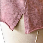 Madewell Pink Garment Dyed Harraway Raglan Crew Neck Tee Shirt ~ Women's SMALL Photo 3