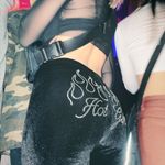 SheIn Hot Girl Rhinestone Pants Photo 1