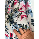 Cali1850 Women's Casual Linen Pants Drawstring Waist Lounge Beach Pants size L White Size L Photo 4