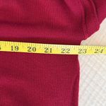 cupio  Burgundy Knit Sweater Photo 8