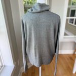 Universal Threads Universal Thread Gray Funnelneck Oversized Relaxed Fit Sweatshirt Size Medium Photo 3