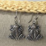 Earring Set (3 Pairs) Antique Silvertone Photo 1