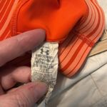 Under Armour  UA HeatGear Alpha Sports Bra Dark Orange Size Medium Photo 4