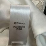 Sandra Darren Dress Womens 6P Neutral Colorblock Embroidered Sleeveless Sheath Photo 7