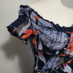 Buckle Patrons of Peace floral guaze smocked jumpsuit size medium Photo 2