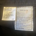 AG Adriano Goldschmied Adriano goldschmied AG The Mary Jane Black low rise cut off Shorts Size 28 Photo 6