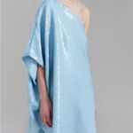 The Frankie Shop NWT Gloria Sequin Dress Blue Size Photo 4