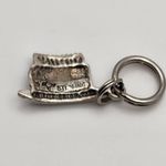 Sterling Silver Birthday Cake Charm Photo 2