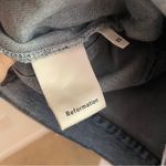 Reformation  Denim‎ Jacket 100% Cotton Distressed Size XSmall Photo 4