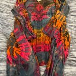 Kathmandu Imports Vibrant Tie-Dye Open Cardigan One size fits S-L By Kathmandu  Photo 0