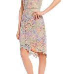 Gianni Bini Floral Crochet Lace Dress Photo 0