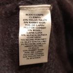 Ann Taylor Alpaca Rabbit Wool striped Sweater S Photo 4