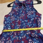 Parker Floral Dress in Blue and Red purple :Box B Photo 10
