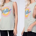 Honey Punch Graphic Print Muscle Tank Top Photo 1