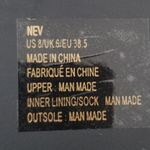 JustFab Nev Braided Slide Sandal Black Size 8 Photo 1