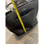 Kate Spade  Staci BLACK Saffiano Leather Tote Bag‎ Purse Handbag Computer Travel Photo 10