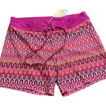 prAna NWT‎  Makenna Board Shorts Fuchsia Ibiza Womens Swim Size Small Photo 0