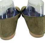 Fioni Desi Olive Faux Suede Green Slip On Comfort Loafers Flats Size 8.5 Photo 3