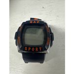 Gap Vtg Sport Watch Stop Watch Kids/Women's Size BLUE/ORANGE Needs Batteries Photo 1