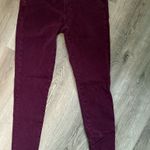 American Eagle  Outfitters Maroon Jeggings Photo 0