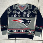 NFL  New England Patriots‎ Women's Christmas Sweater Photo 0