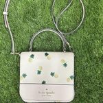Kate Spade New ‎ Staci Square top handle pineapple crossbody bag pink multi Photo 10