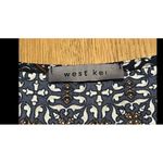 West Kei Women Size Large Sleeveless Paisley Shirt Lightweight Career Party Photo 4