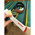 Talbots Women's Brown Black Leather Reversible Belt Size Small NEW NWT Photo 5