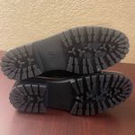 Target Black Combat Moto Boots with Rugged Sole Photo 11