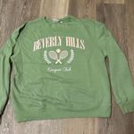 Mighty fine Green Beverly Hills Racquet Club crewneck Photo 0