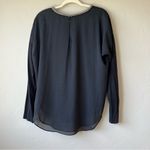 Rachel Roy black animal printed beaded loose cocktail sparkly tunic evening cute Photo 9