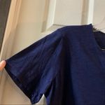 Rebecca Malone  Navy Embroidered Short Sleeve Tee Photo 4