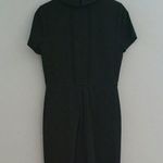 Ava & Aiden Black Short Sleeve Sheath Dress Size 4 Photo 1
