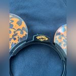 Disney Parks Mickey Ears Halloween Orange Animated Light Up Bats Headband Rare Photo 2