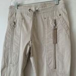 Mac Jeans Future Concept 2.08 Casual Canvas Utility Cropped Khaki Pants Sz 32 Tan Photo 6